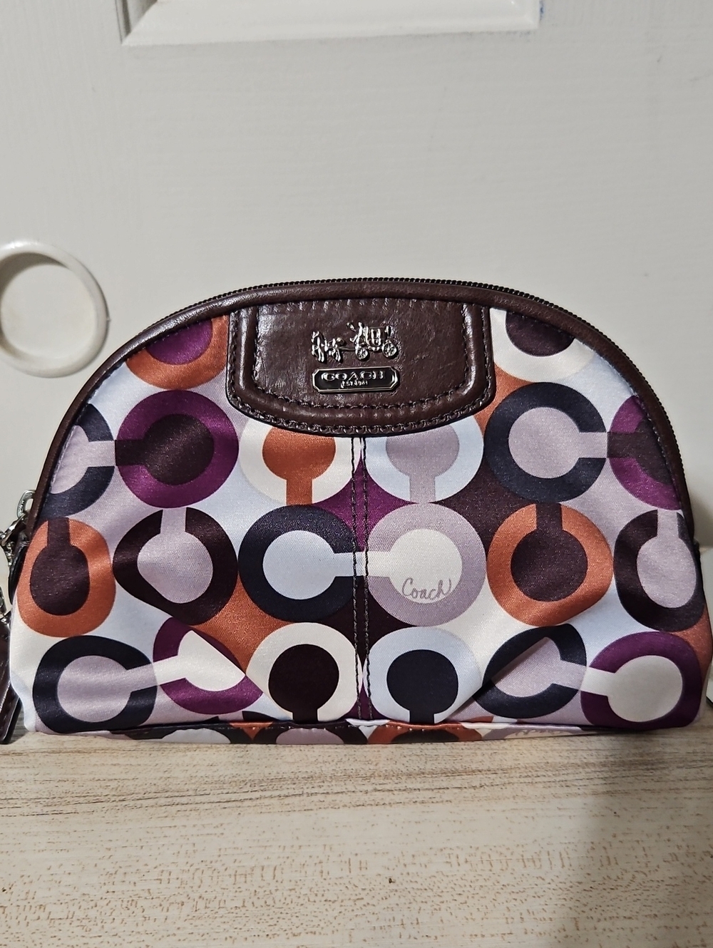 Coach EUC Optic Cs Cosmetic Pouch
